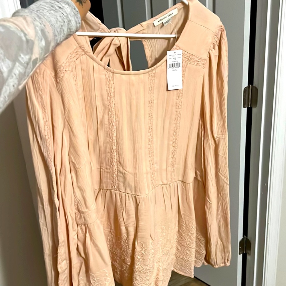 American Eagle babydoll blouse